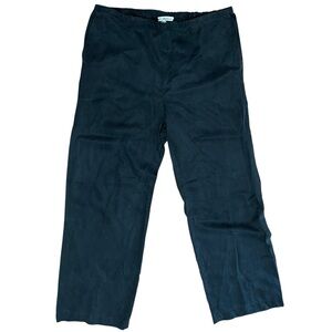 NWOT Reformation Black Straight Leg Pants